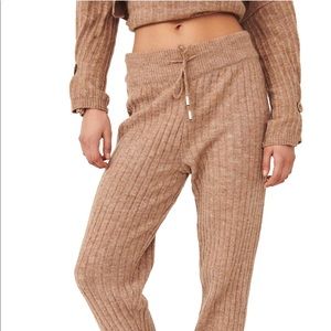 FREE PEOPLE | Ribbed Lounge Sweat Pants